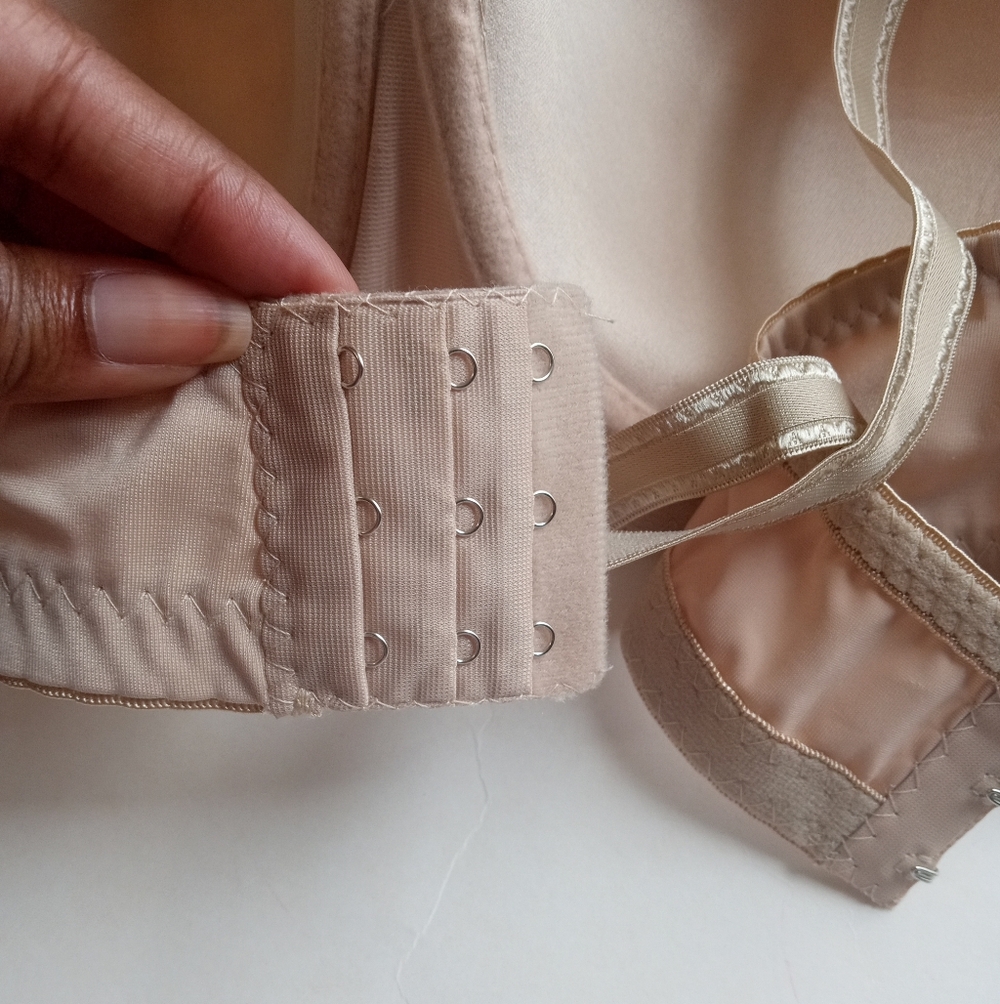Lace Push Up Bra 40C Women's Plus Size Bra Tan NWT - Picture 5 of 5